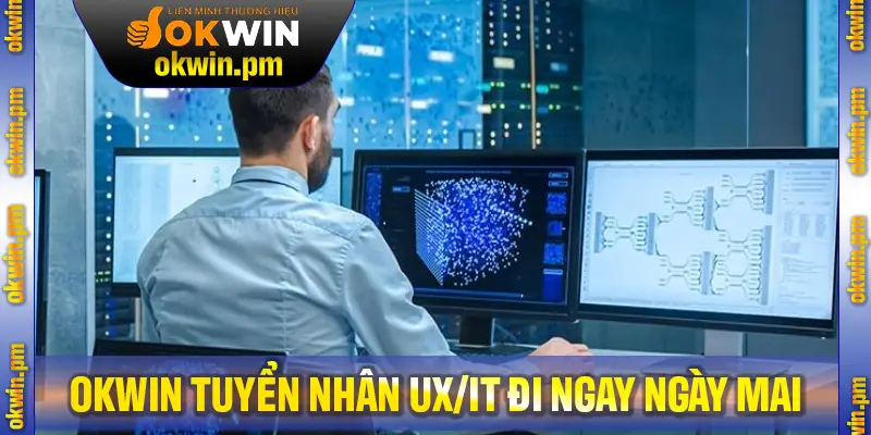 OKWIN tuyển nhân viên UX/IT đi làm ngay